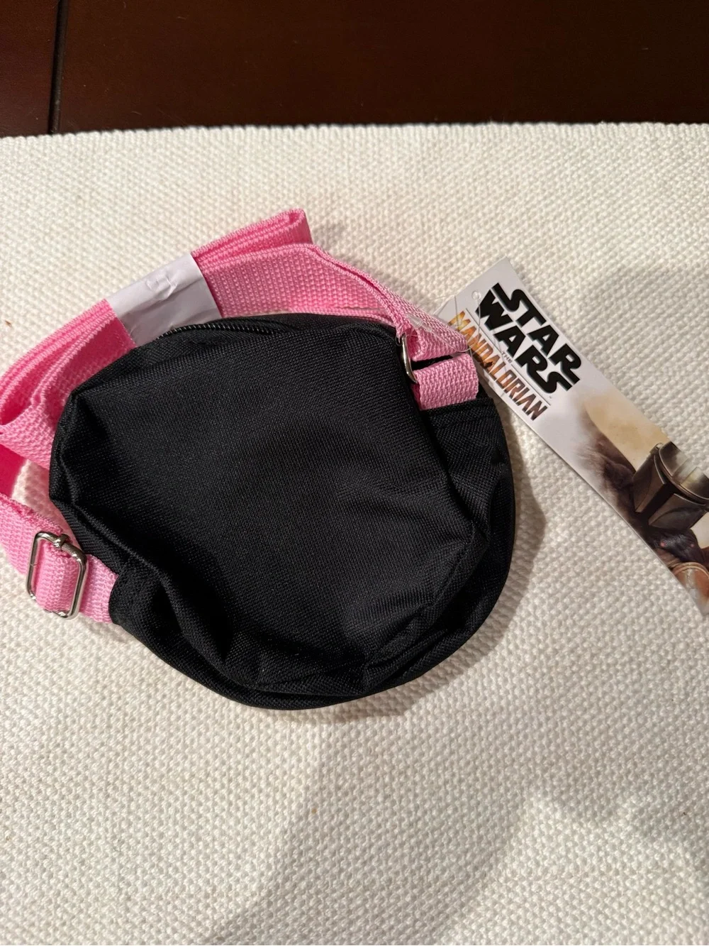 Star Wars Mandalorian Kids Crossbody Bag with Grogu LOVE Design *NWT